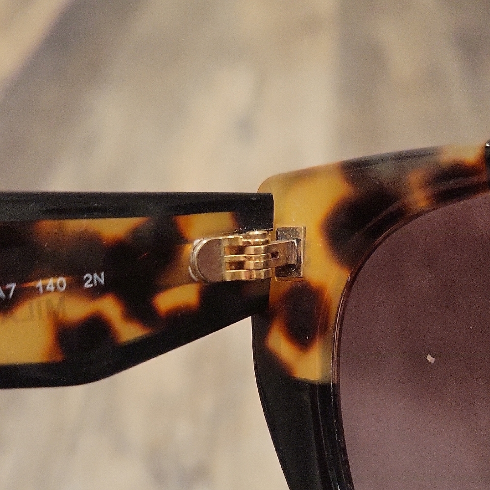 Prada Black and Tortoise Sunglasses - Picture 10 of 14
